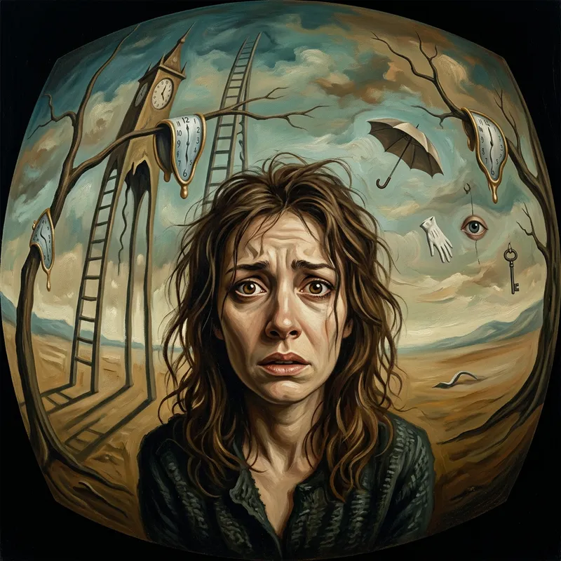 Surrealist Drug Descent | Dali Style & Chaotic World View