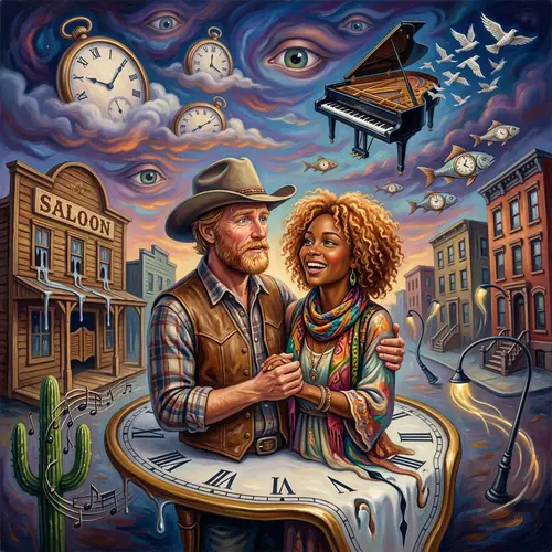 Surrealistic Love Story of Cowboy and City Girl in Magical Realism