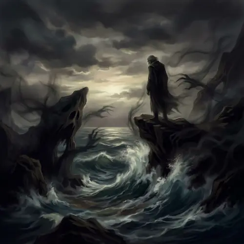 Surrealist Digital Painting of End-of-Life Clutches | Haunting Art