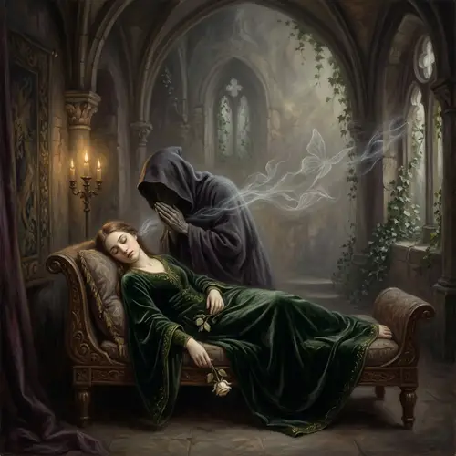 Silent Whispers of Death: Surrealistic Pre-1912 Art Style