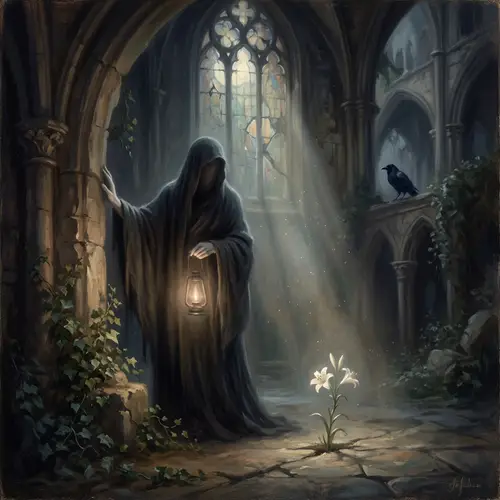 Dreamlike Symbolism of Death | Surrealistic Art with Gothic Influences