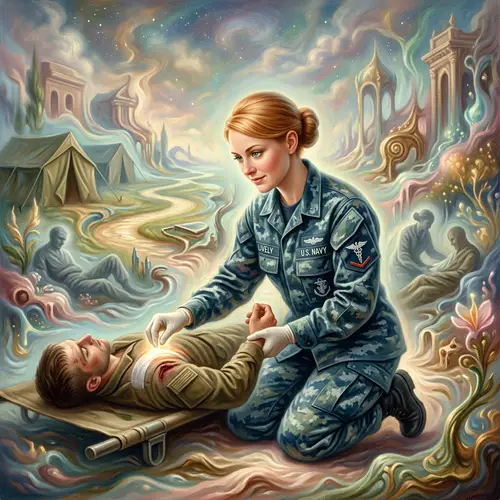 Captivating U.S. Navy Hospital Corpsman 'LIVELY'