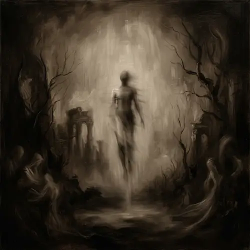 Ethereal Departure: Surrealistic Imagination in Monochrome