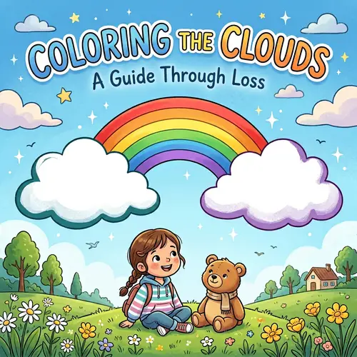 Coloring the Clouds: A Guide Through Loss - Children's Coloring Book