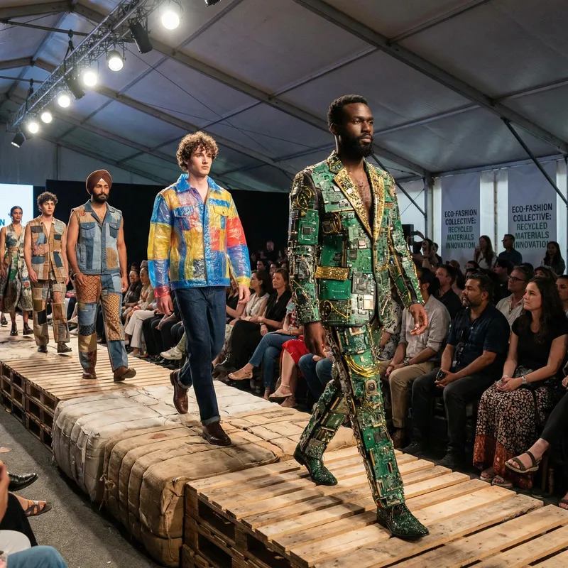 Eco-Friendly Men's Fashion from Recycled Materials