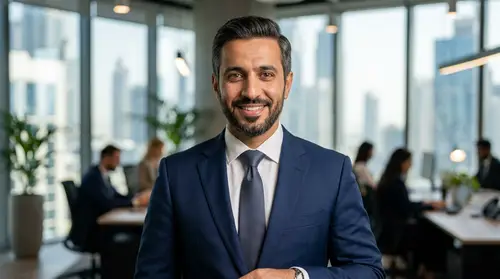 Professional Arabic Consultant - Executive Portrait