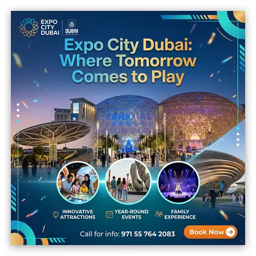 Explore Expo City Dubai: Book Your Adventure