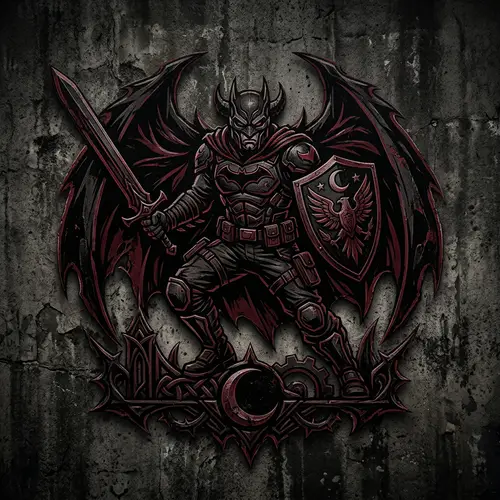 Vigilante Soldier Symbol of Strength and Mystery