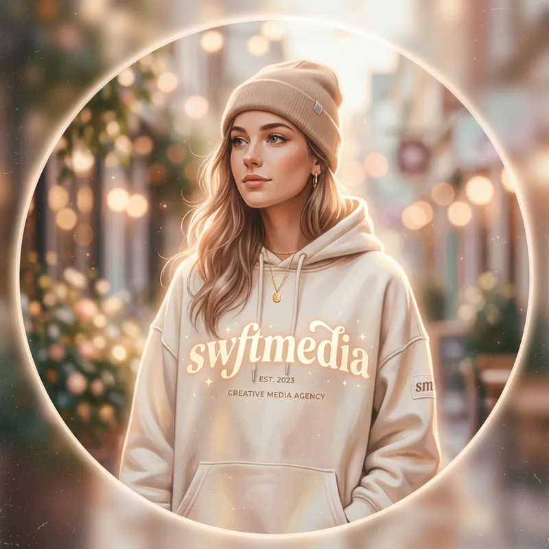 Ethereal Logo Portrait for Swftmedia Ethereal Logo Portrait for Swftmedia