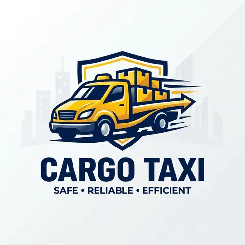 Cargo Taxi Logo Design: Smooth & Efficient Service