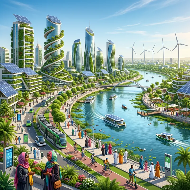 Sudan 2050: Envisioning Future Cityscape & Sustainable Lifestyle Sudan 2050: Envisioning Future Cityscape & Sustainable Lifestyle