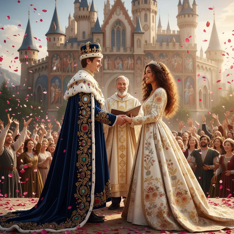 Royal Wedding of a Prince and Princess Royal Wedding of a Prince and Princess