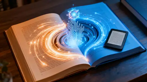 AI Transformation: Books to Tech in Stunning Detail