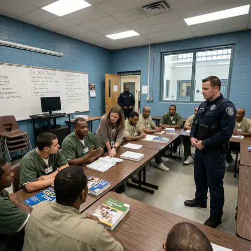 Inmate Education: Corrections Officers in Action