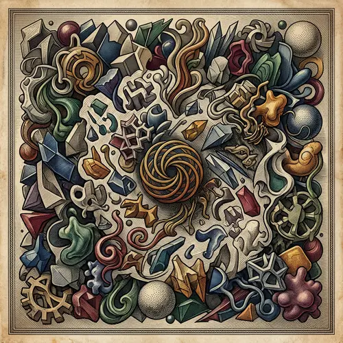 Abstract Uniqueness Art | Engraved Diversity & Depth