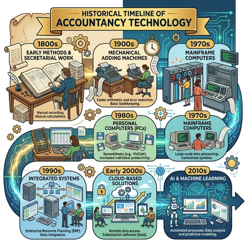 History of Accountancy Technology: AI Timeline & Milestones