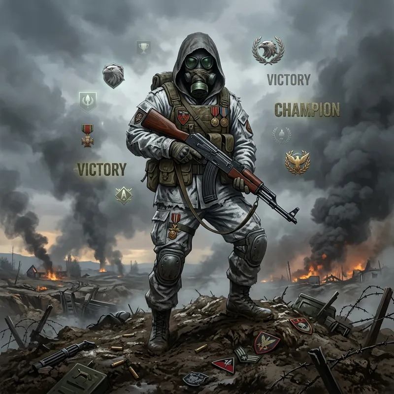 Warzone Top Winner Ghost AK-47 | Ultimate Ghost Apparel