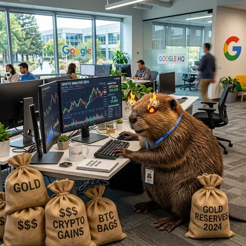 Beaver Analyzes Crypto Wealth in Google Office