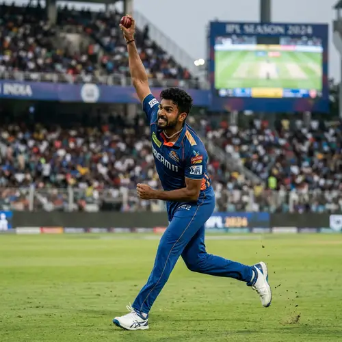 Rising Cricket Star in Indian Premier League | Commanding Presence