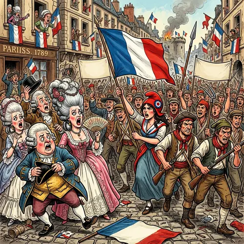 French Revolution Caricature: Social Classes Depicted in Art