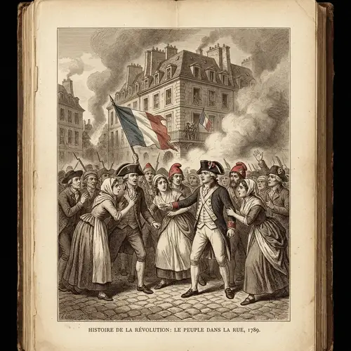 French Revolution Scene | Diversity & Emotions in Chaos