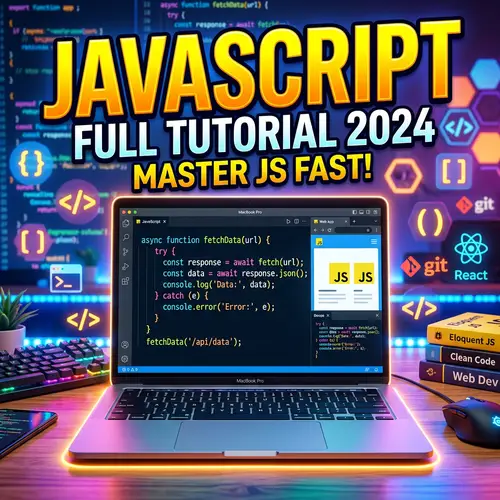 JavaScript Laptop Thumbnail for YouTube