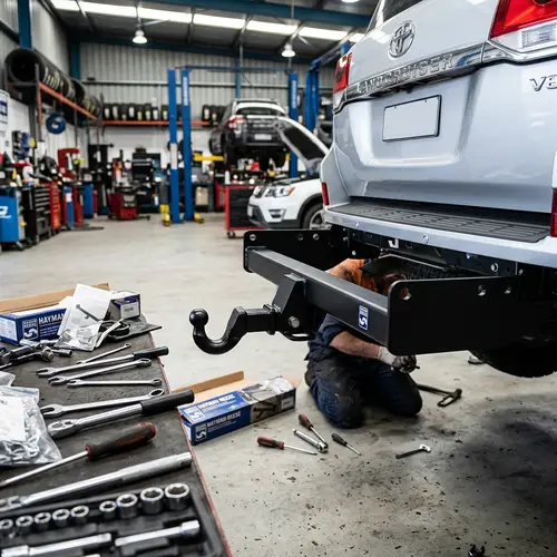 Hayman Reese Towbar: Sturdy Metal Construction for Towing Caravans