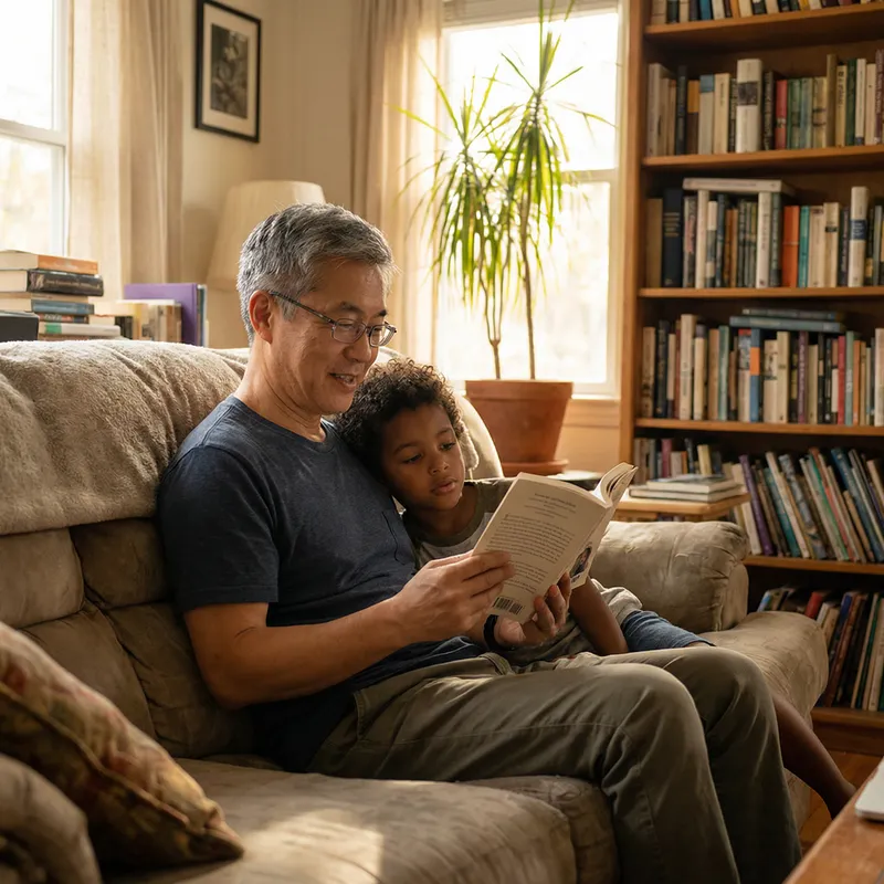 Personalized Father's Day: Heartwarming Scene