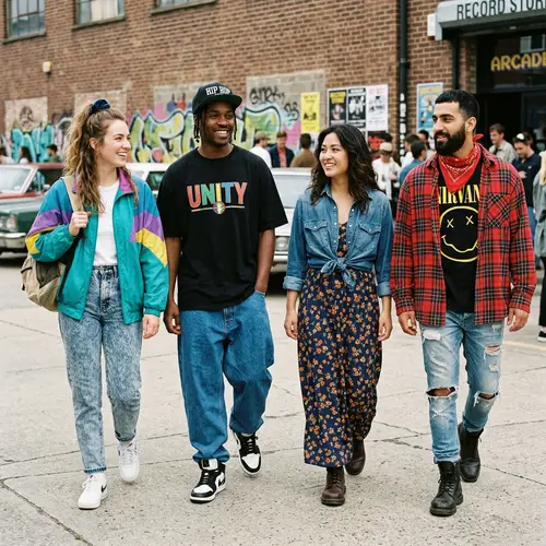 90s Clothing Styles for Men and Women | Nostalgic Fashion Trends