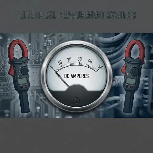 Stationary Ammeter and Clamp-On Ammeters - Industrial Background