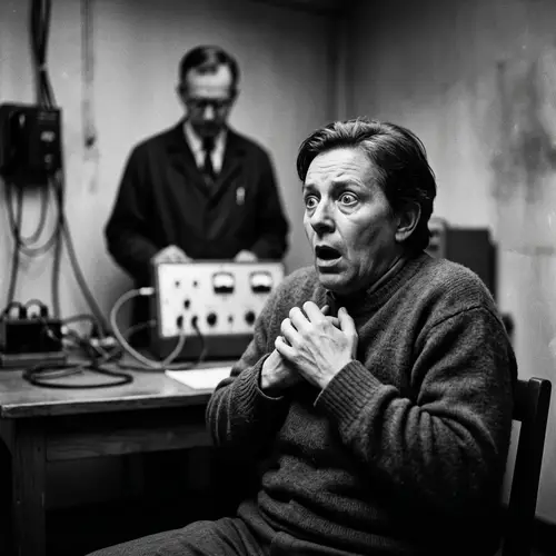 Black and White Psychology Experiment | High Contrast Focus