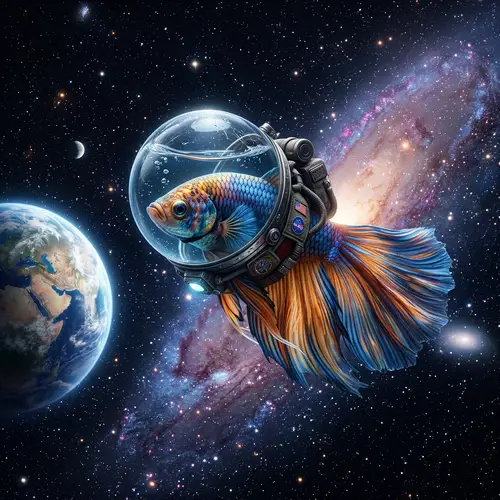 Astronaut Fish: A Unique Space Adventure