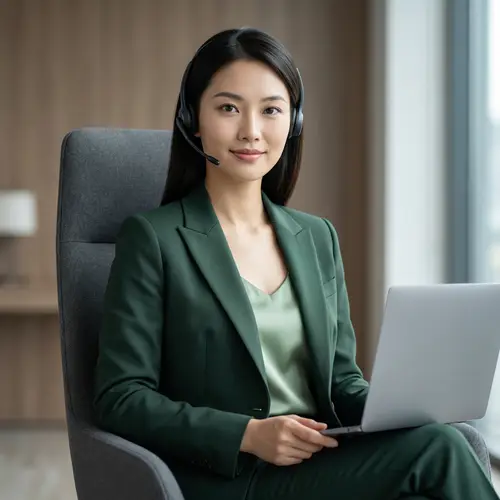 Professional Portrait of a Young Asian Woman