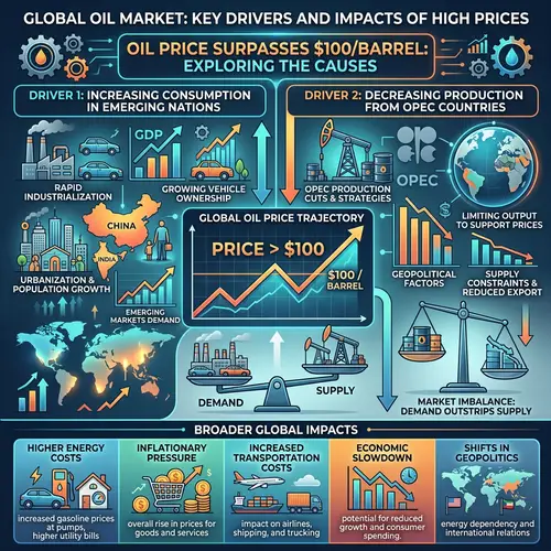 Impact of Rising Oil Prices: Double Cause Drives Surge