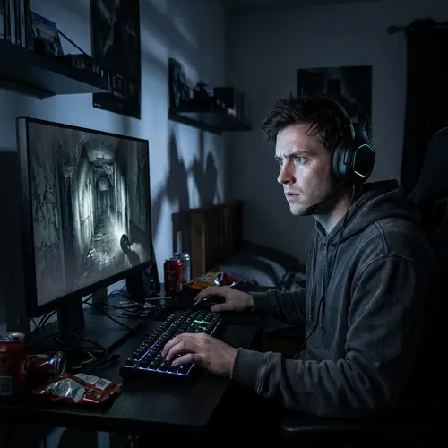 Immersed Gamer | Thrilling Horror Gameplay | Online Gaming