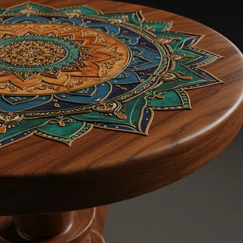 Mandaliof Table: Elegant Design for Your Space