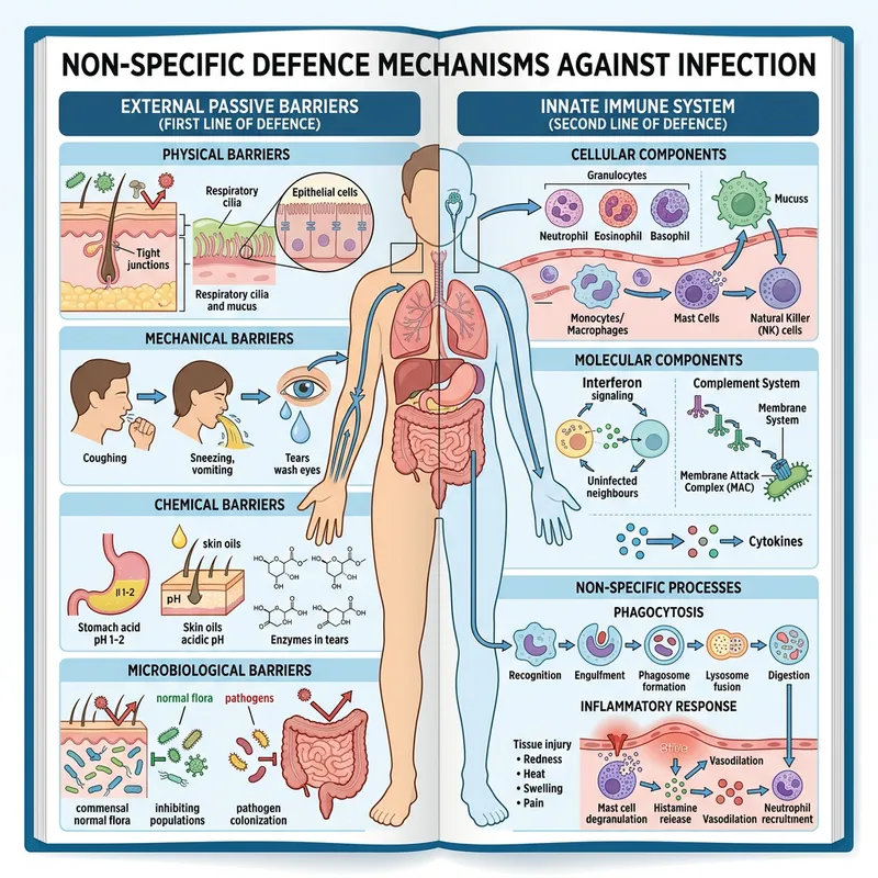 Innate Immune System: Non-Specific Defenses & Mechanisms