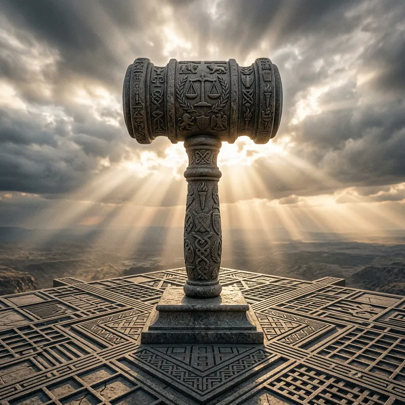 Symbolic Representation of Public Power | Image of the People's Authority