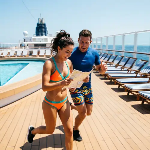 Exciting Cruise Ship Race for a Hidden Prize