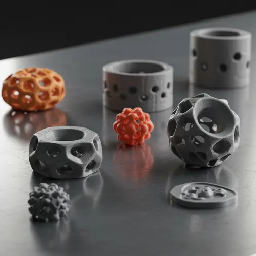 High Definition 3D Printing Backgrounds for Online Stores