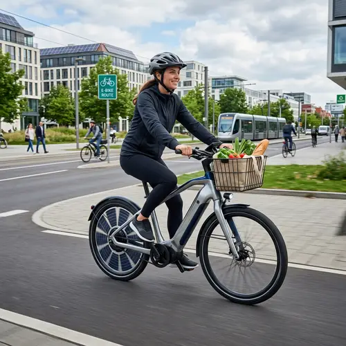 Futuristic Electric Bicycle | Advanced Pedaling Assist System