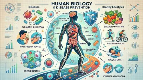 Educational Biology Illustration for High School Projects