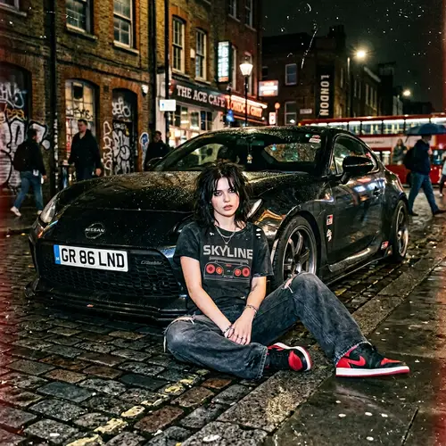 Grunge-Style Photos with Nissan GT 86 in London