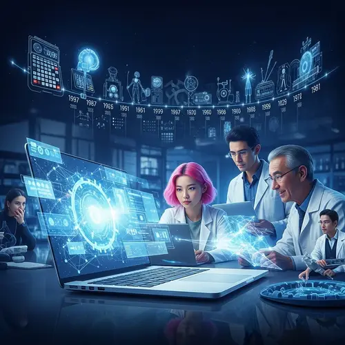 Innovation of Computers: A Visual Journey