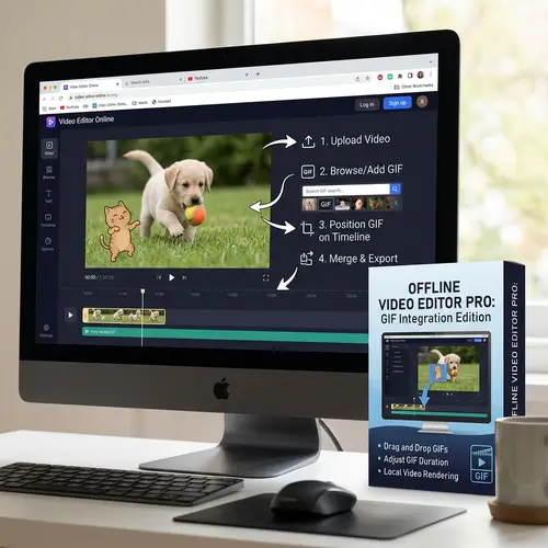 Merge GIF into Video: Online & Offline Tools Tutorial
