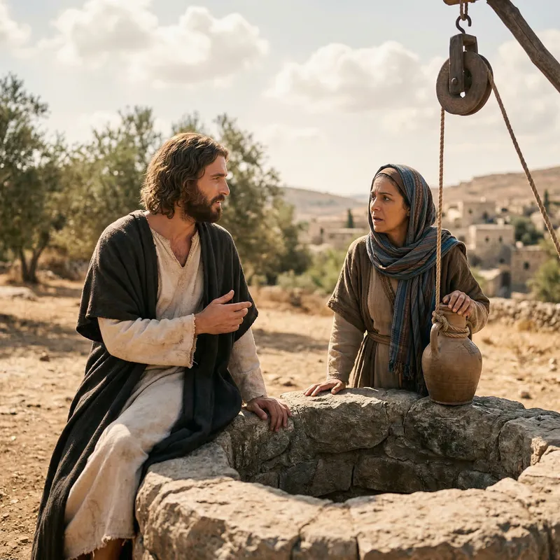Jesus Talks to the Woman at the Well – John 4
