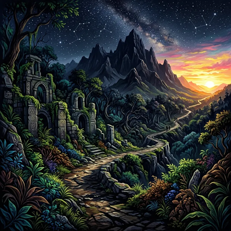 Unforgettable Journey Through Darkest Secrets: A Visual Fusion