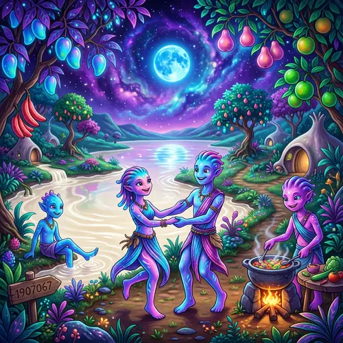 Explore Milky Earth: A Colorful Alien Adventure