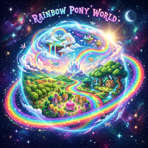 Explore Rainbow Pony World: A Magical Equestrian Realm