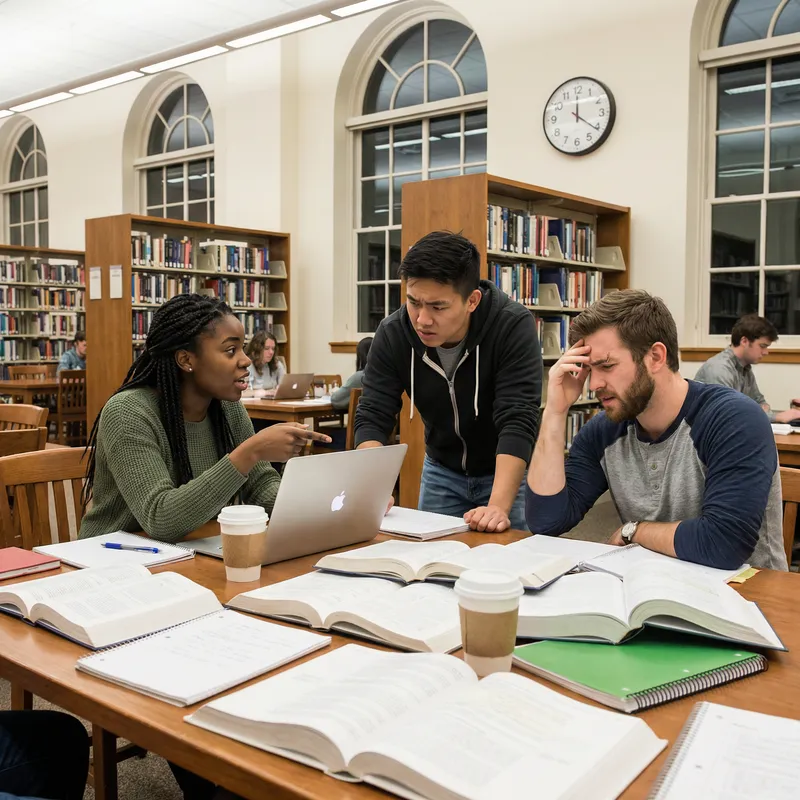 Three Students Facing Academic Paper Challenge Three Students Facing Academic Paper Challenge